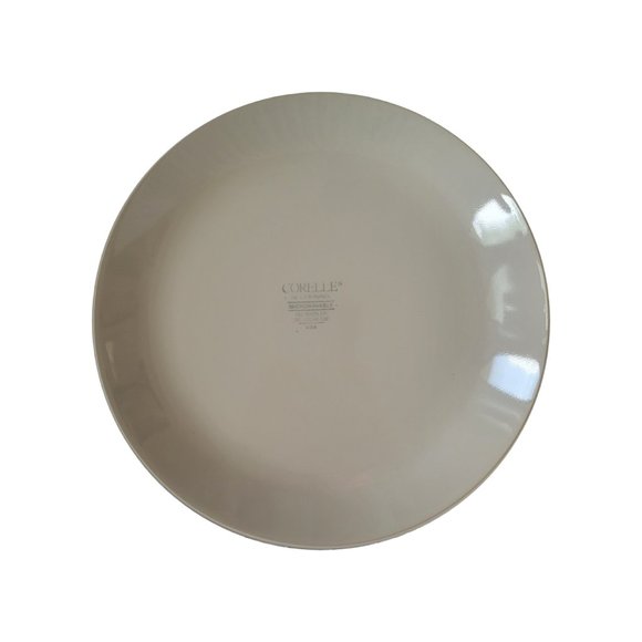 CORELLE ROSE 10 1/4" SANDSTONE Dinner Plates Set of 4 - Picture 2 of 3